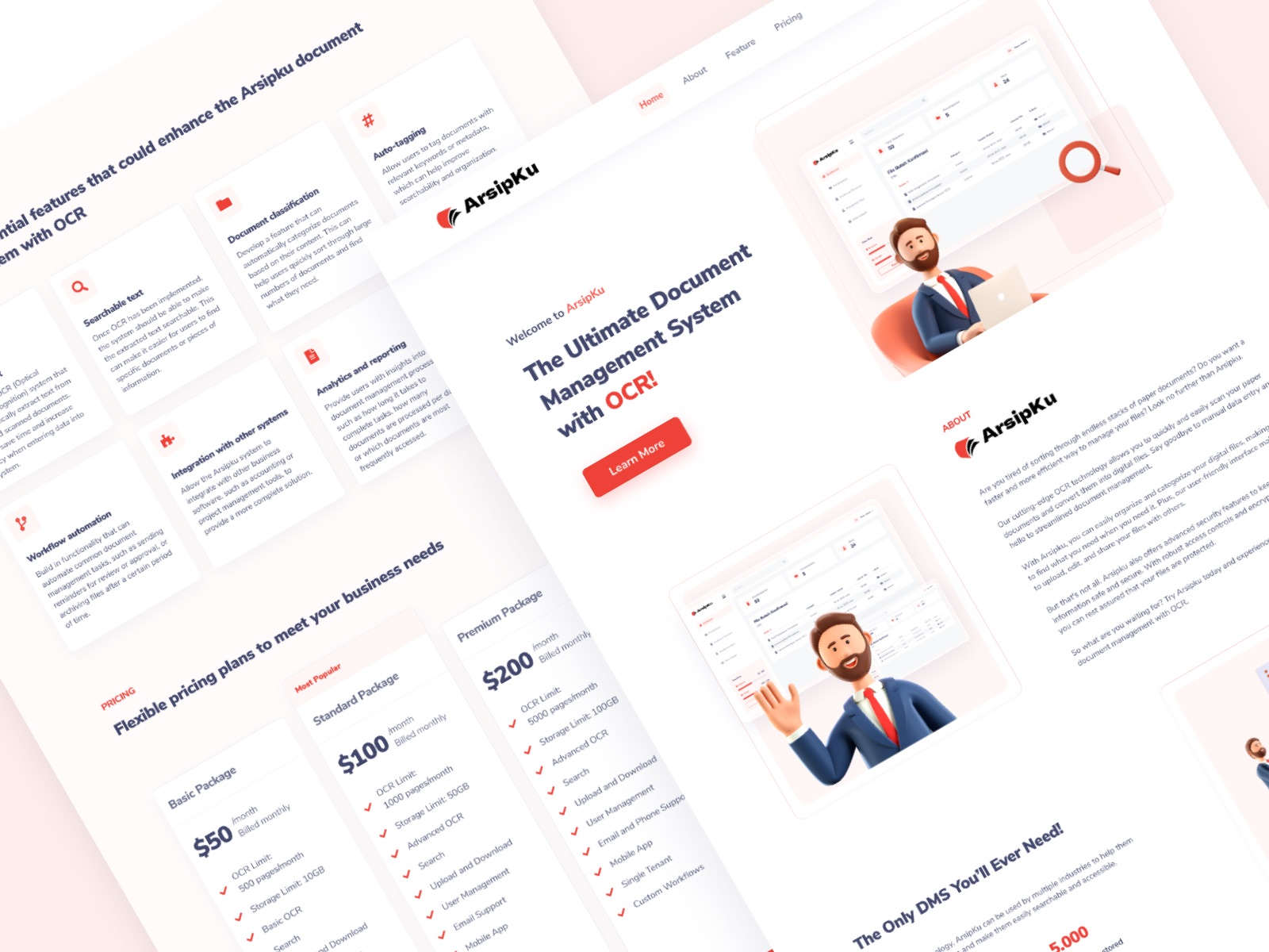 Arsipku interface